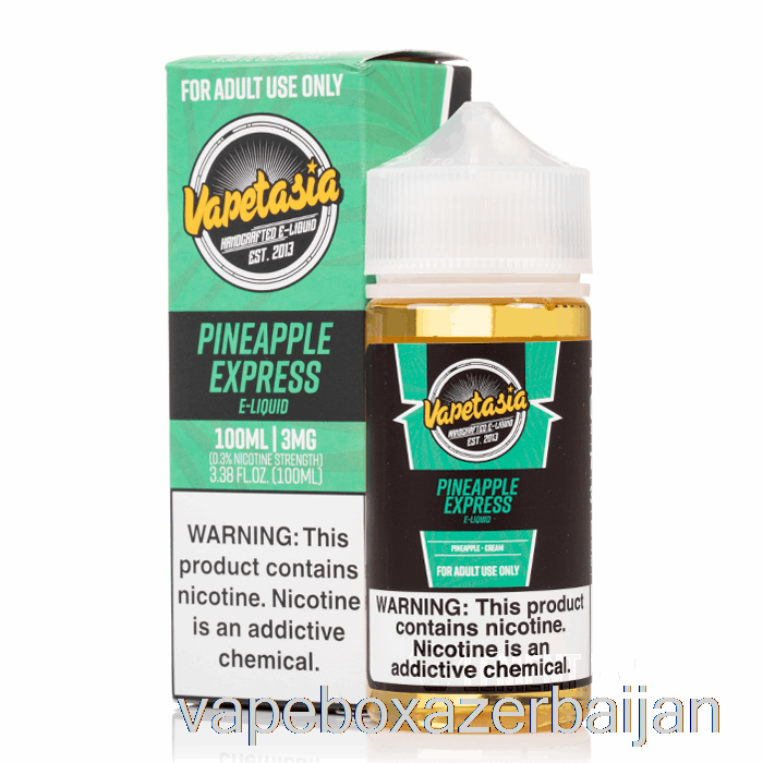 Vape Azerbaijan Pineapple Express - Vapetasia - 100mL 0mg